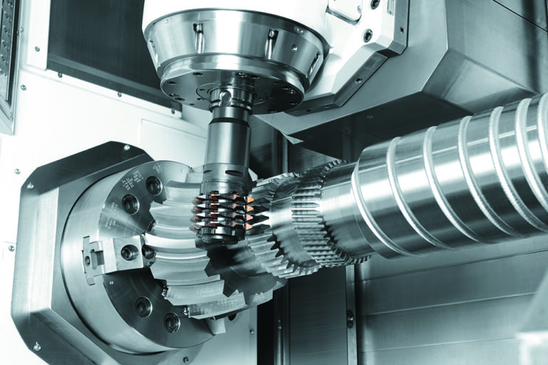 Mazak Integrex AG Series multi-tasking CNC machine for gear cutting and milling