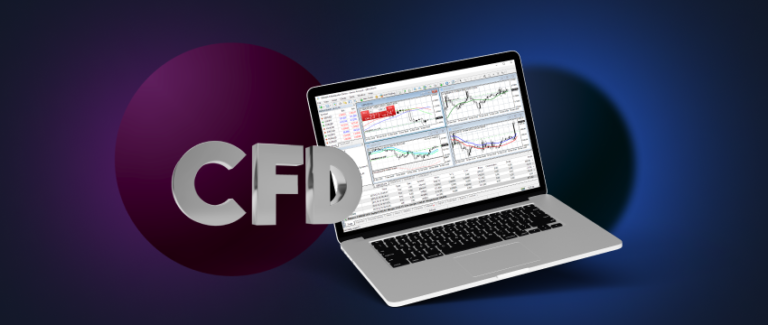 Chart showing UK share CFD trading during a bear market with falling prices and risk management tips.